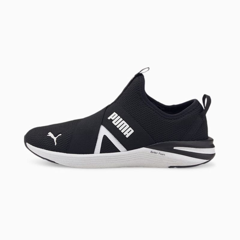 Puma | Women's Better Foam Prowl Slip-On Training Shoes - Black-White