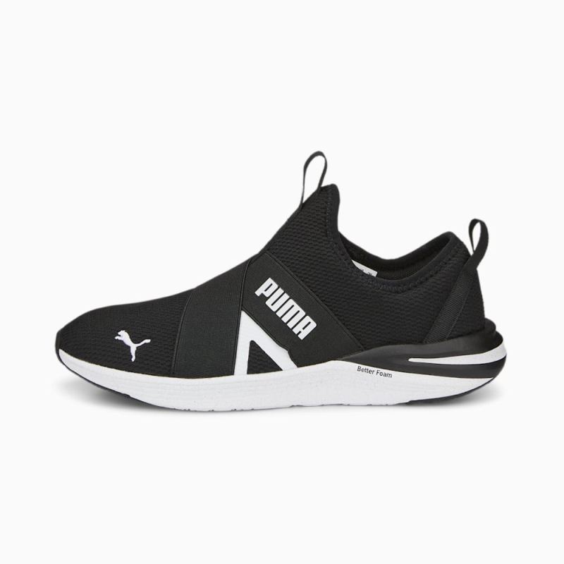 Puma | Women's Better Foam Prowl Slip-On Training Shoes - Black-White