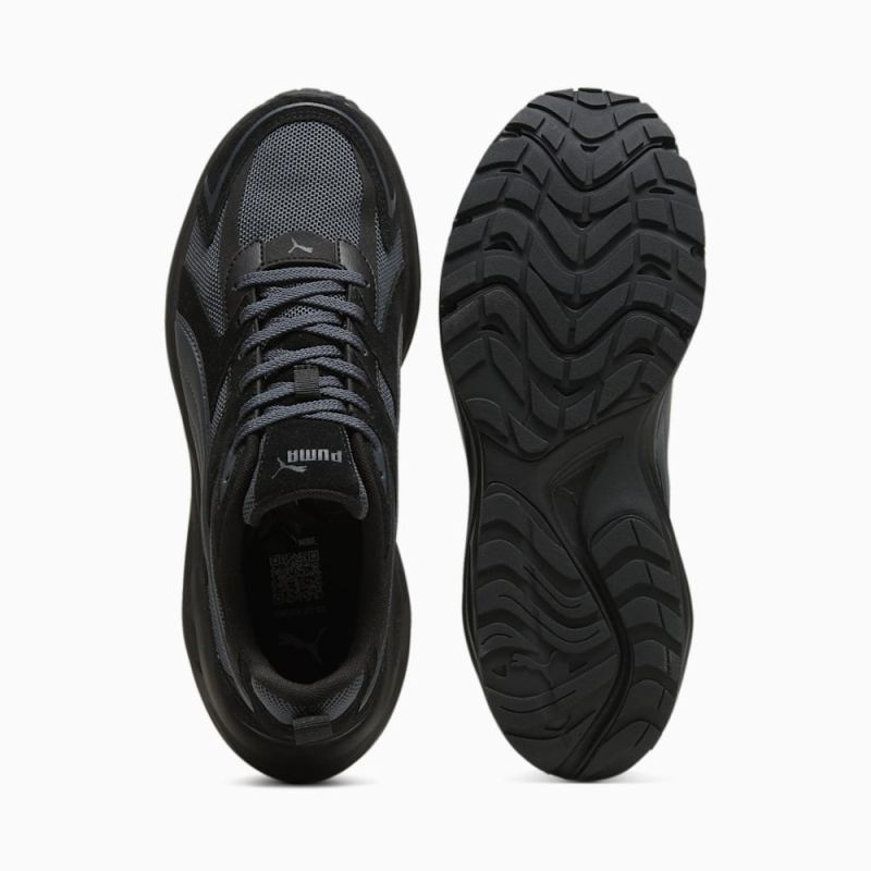 Puma | Men's Hypnotic LS Sneakers - Black-Strong Gray