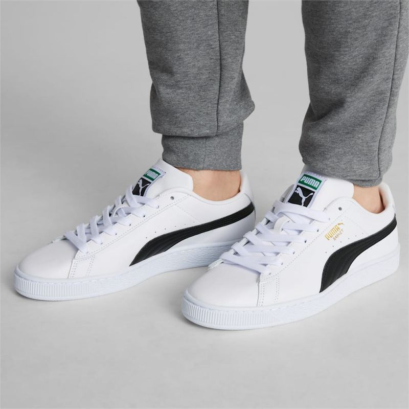 Puma | Men's Basket Classic XXI Sneakers - White-Black