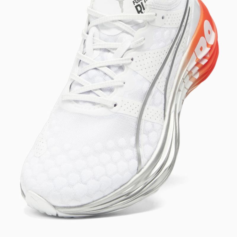 Puma | Women's ForeverRun NITRO Running Shoes - White-Cherry Tomato