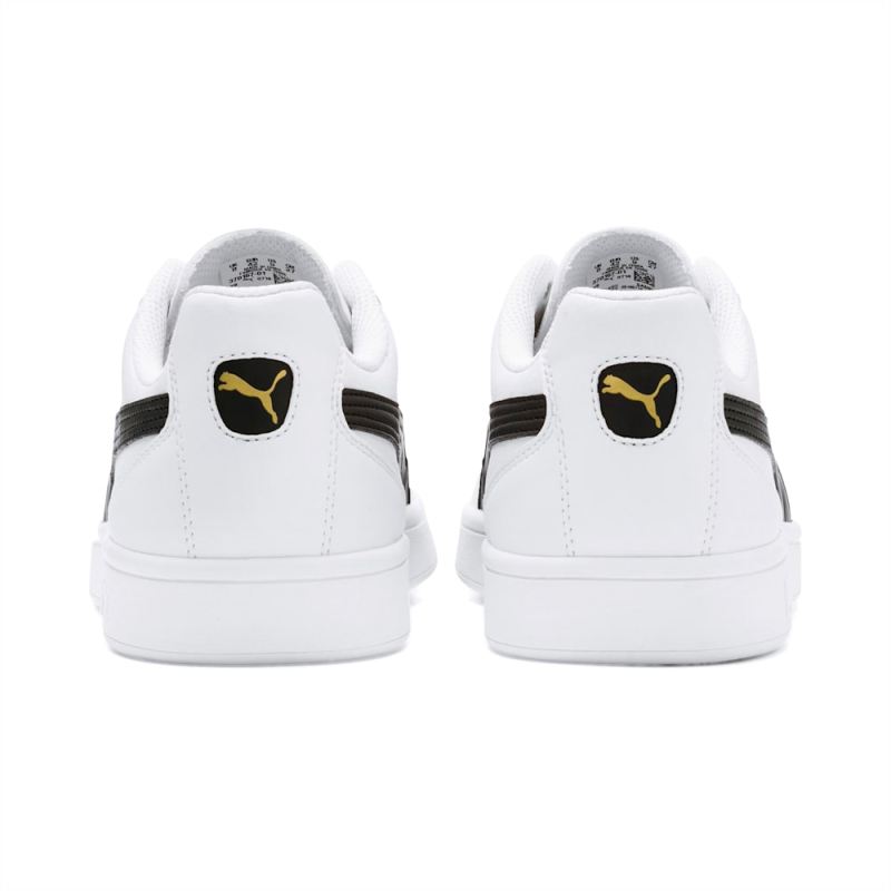 Puma | Men's Astro Kick SL Sneakers - White-Team Gold-Gray Violet