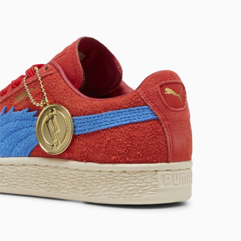 Puma | Men's x ONE PIECE Suede Buggy Sneakers - For All Time Red-Ultra Blue