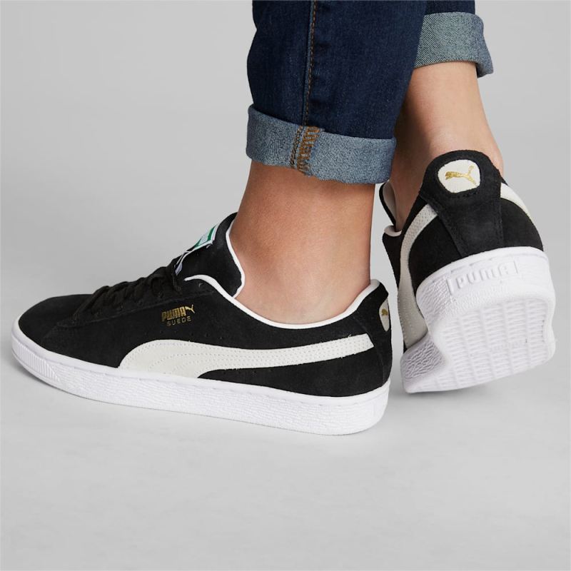 Puma | Women's Suede Classic XXI Sneakers - Black-White