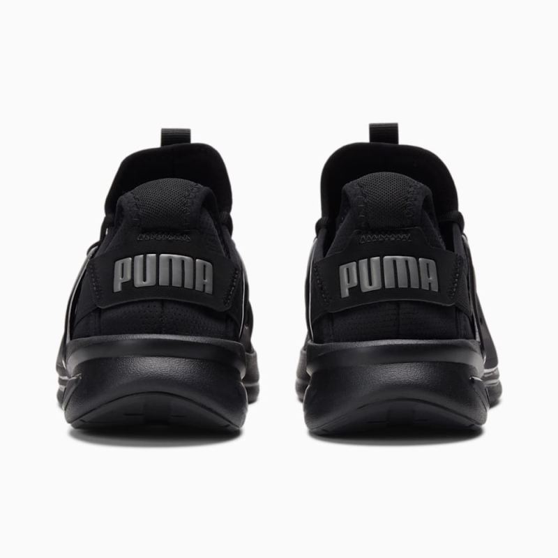 Puma | Men's Softride Enzo Evo Wide Sneakers - Black-CASTLEROCK