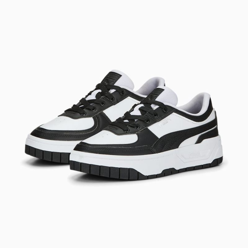 Puma | Women's Cali Dream West Coast Leather Sneakers - Black-White