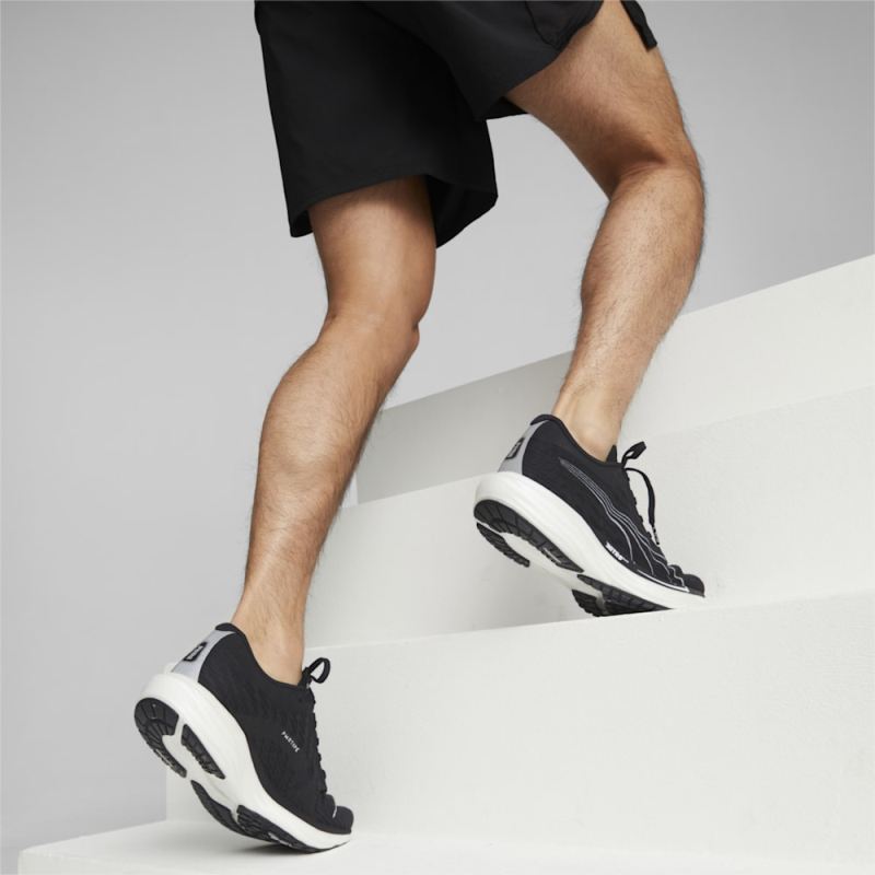 Puma | Men's Deviate NITRO 2 Wide Running Shoes - Black