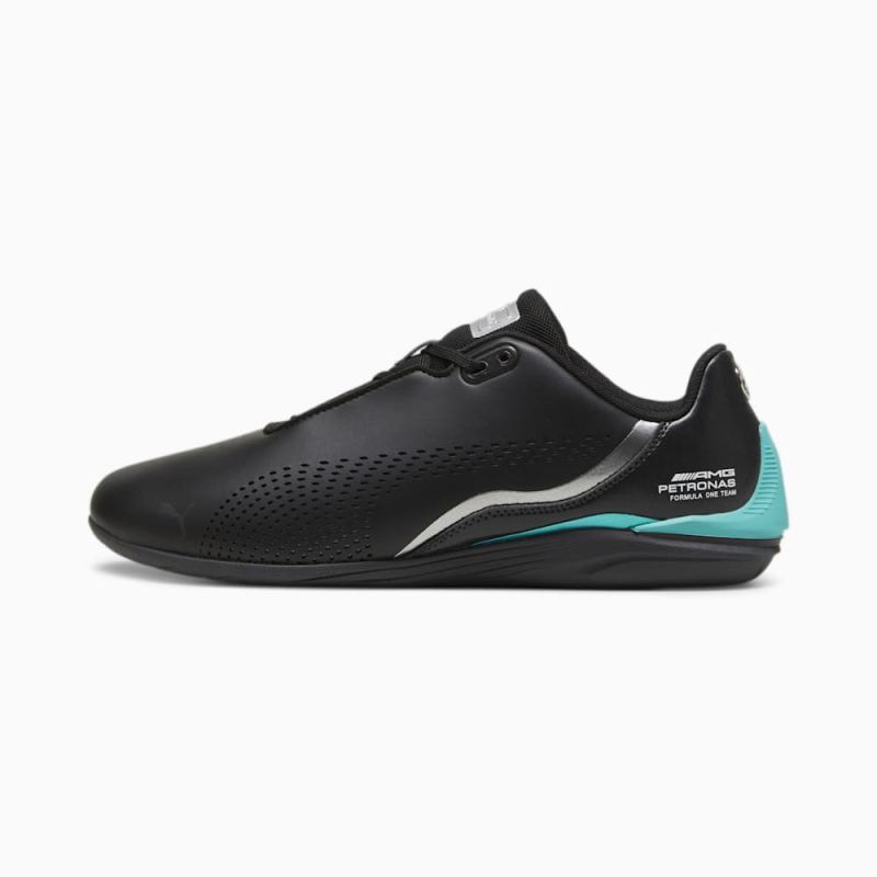 Puma | Men's Mercedes-AMG Petronas Formula 1 Drift Cat Decima Motorsport Sneakers - Black-Flat Dark Gray