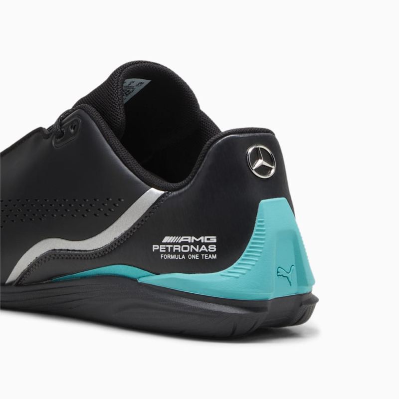 Puma | Men's Mercedes-AMG Petronas Formula 1 Drift Cat Decima Motorsport Sneakers - Black-Flat Dark Gray