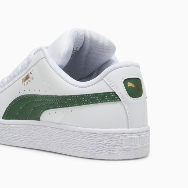 Puma | Men's Suede XL Leather Sneakers - White-Vine