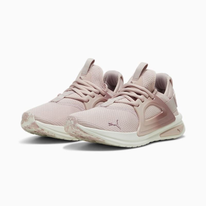 Puma | Women's Softride Enz Evo Molt Met Running Shoes - Rose Quartz-Warm White-Rose Gold