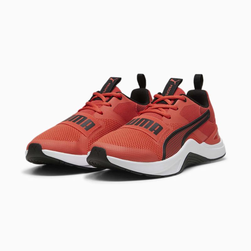 Puma | Men's Prospect Training Shoes - Active Red-Black-White