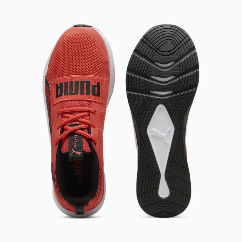 Puma | Men's Prospect Training Shoes - Active Red-Black-White