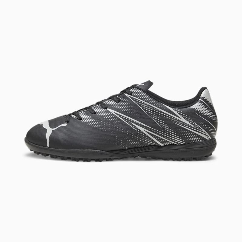 Puma | Men's ATTACANTO TT Soccer Cleats - Black-Silver Mist