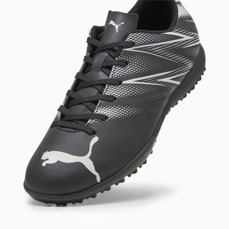 Puma | Men's ATTACANTO TT Soccer Cleats - Black-Silver Mist