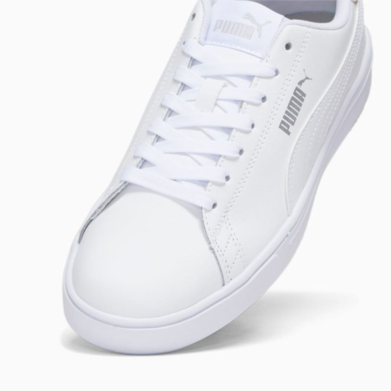 Puma | Women's Serve Pro Lite Sneakers - White-White-Silver-Gray Violet