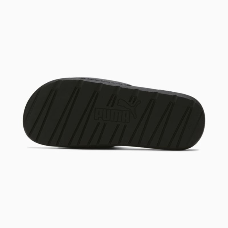 Puma | Men's Cool Cat 2.0 Slides - Black-Red-Red