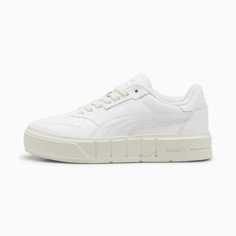 Puma | Women's Cali Court Club 48 Sneakers - White-Warm White - Click Image to Close