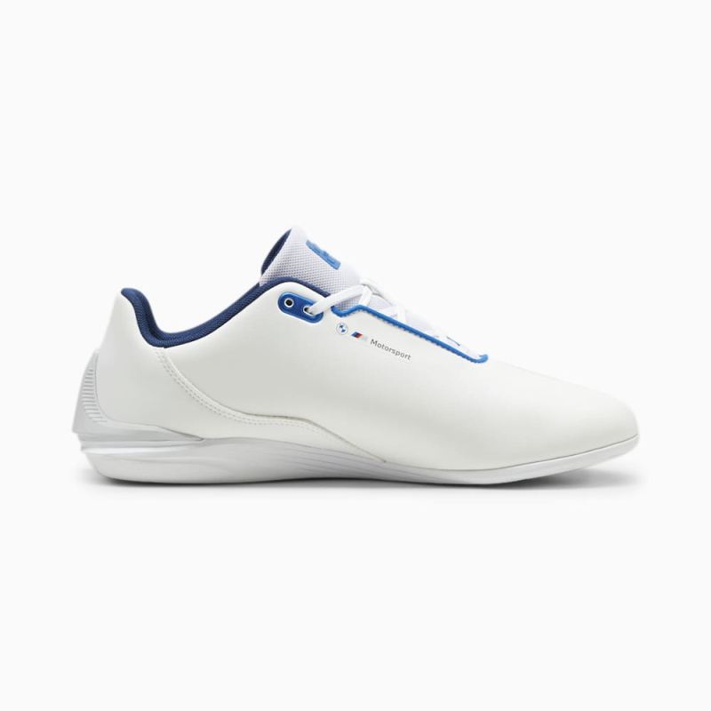 Puma | Men's BMW M Motorsport Drift Cat Decima Motorsport Shoes - White-Pro Blue-Pop Red