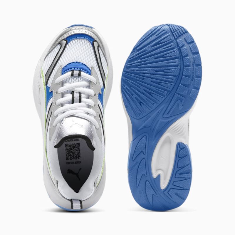 Puma | Boys Puma | Boys Morphic Little Kids Sneakers - White-Ultra Blue