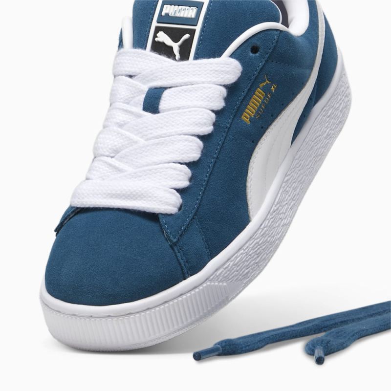 Puma | Men's Suede XL Sneakers - Ocean Tropic-White