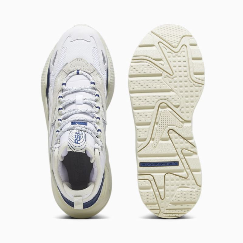 Puma | Men's RS-X Hi Sneakers - White-Alpine Snow