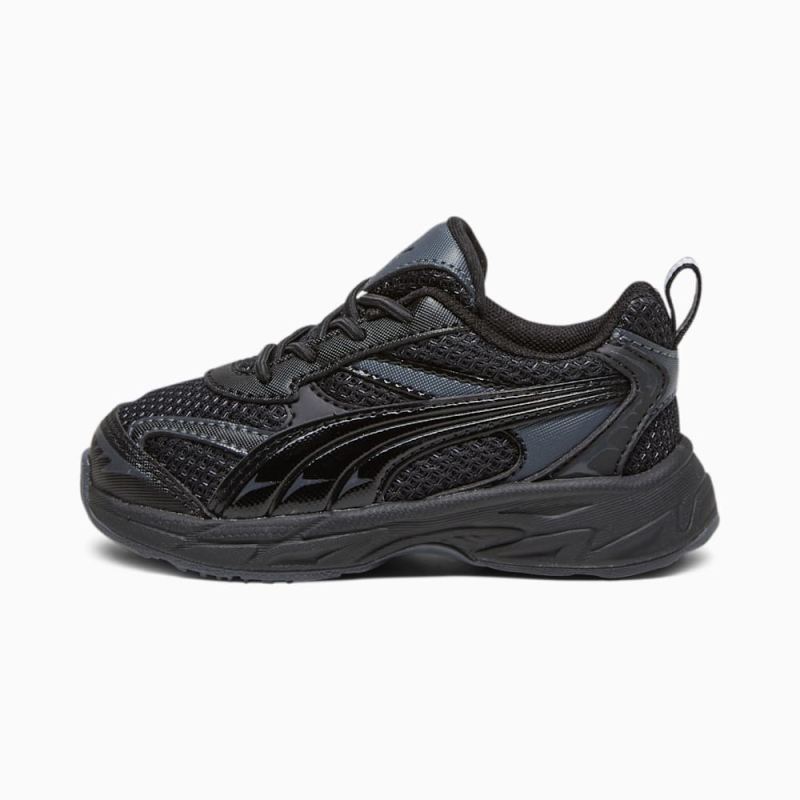 Puma | Boys Morphic Base Toddlers Sneakers - Black-Strong Gray - Click Image to Close