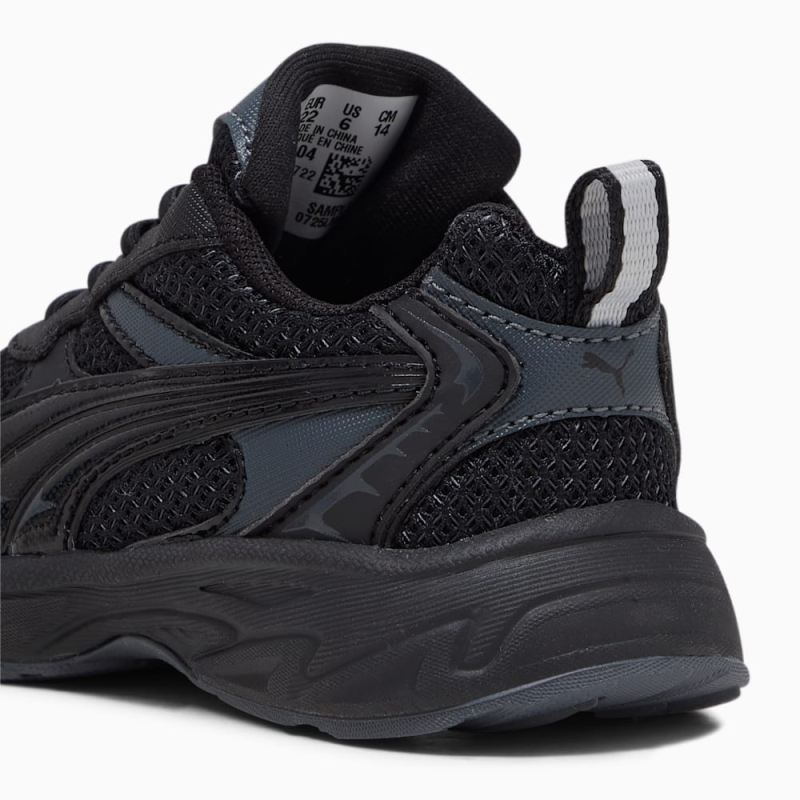 Puma | Boys Morphic Base Toddlers Sneakers - Black-Strong Gray