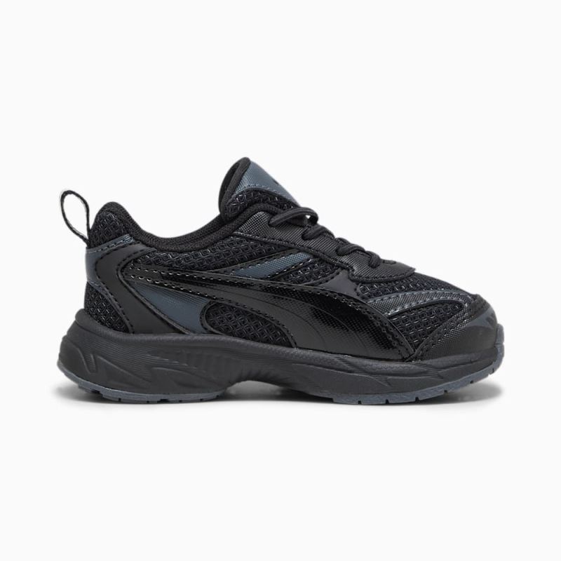 Puma | Boys Morphic Base Toddlers Sneakers - Black-Strong Gray