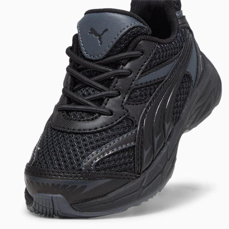 Puma | Boys Morphic Base Toddlers Sneakers - Black-Strong Gray