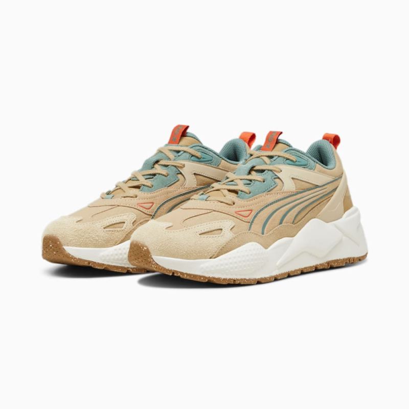 Puma | Men's RS-X Efekt RE:PLACE Sneakers - Frosted Ivory-Granola