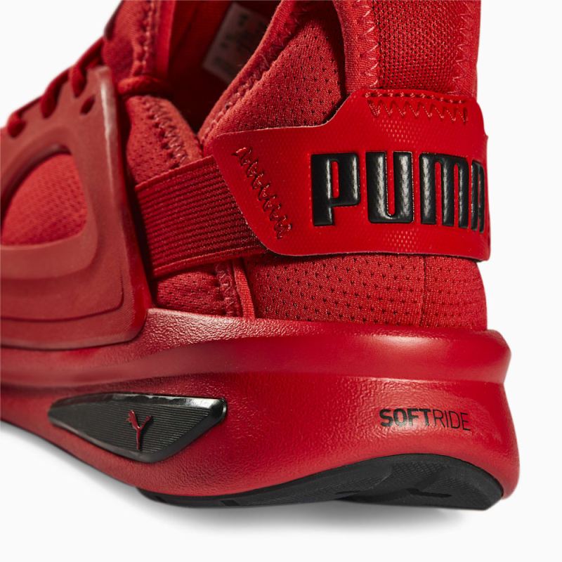 Puma | Men's Softride Enzo Evo Running Shoes - High Risk Red-Black