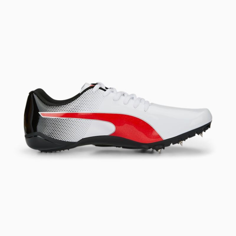 Puma | Men's evoSPEED Prep Sprint 3 Track Spikes - White-Black-Red