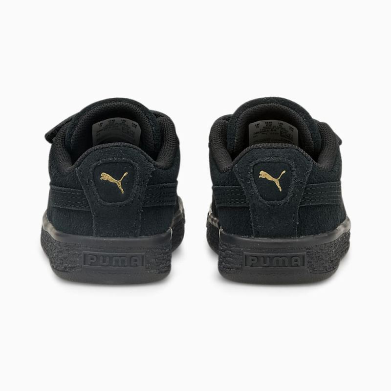 Puma | Boys Suede Classic XXI AC Toddler Shoes - Black-Black