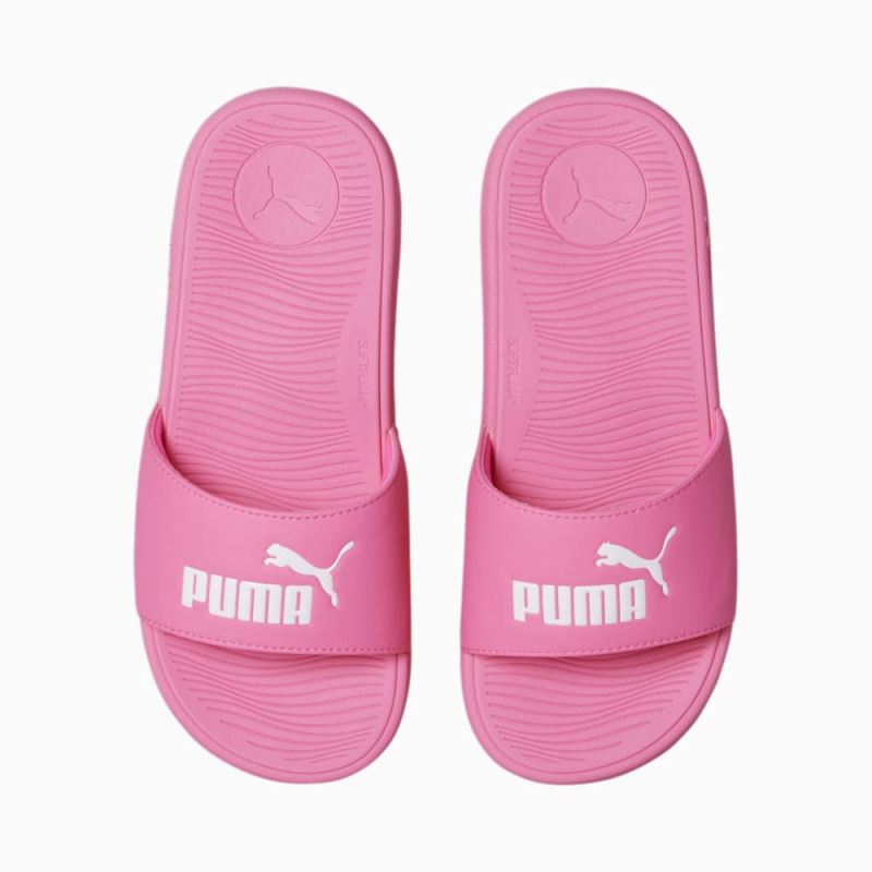 Puma | Women's Cool Cat 2.0 Slides - KNOCKOUT PINK-White