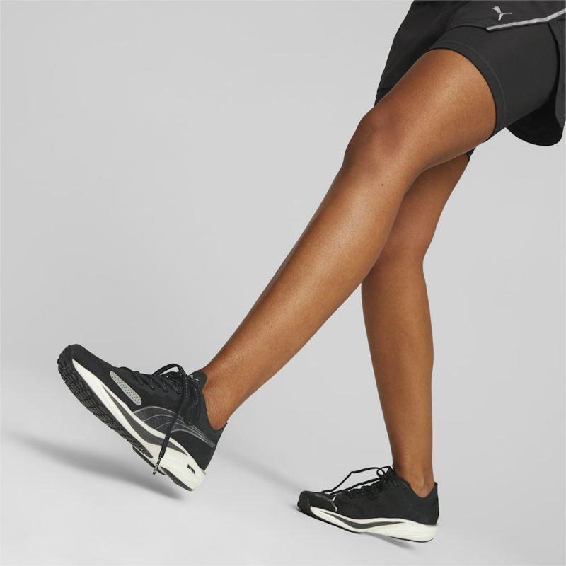 Puma | Women's Liberate NITRO 2 Running Shoes - Black-Silver