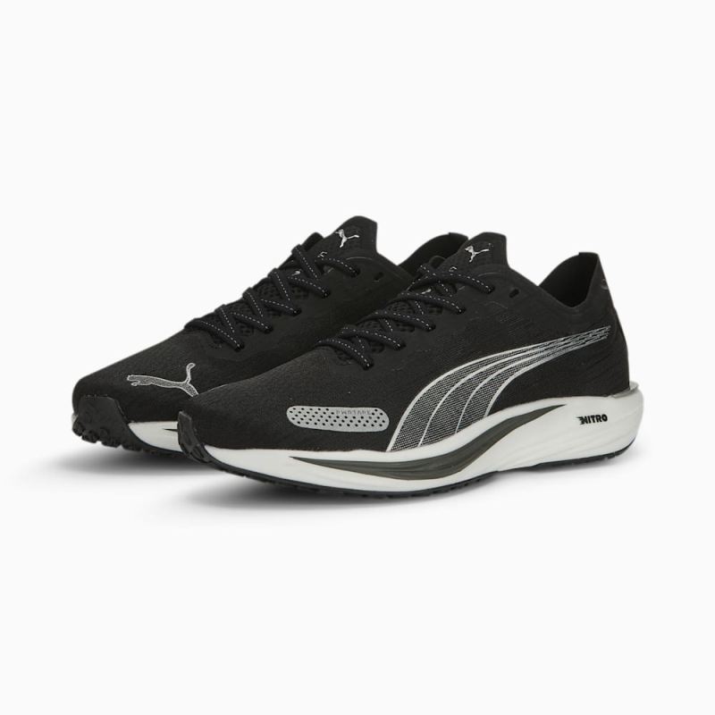 Puma | Women's Liberate NITRO 2 Running Shoes - Black-Silver