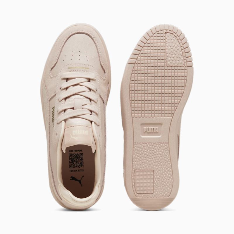 Puma | Women's Carina Street SD Sneakers - Rose Quartz-Rose Quartz-Gold