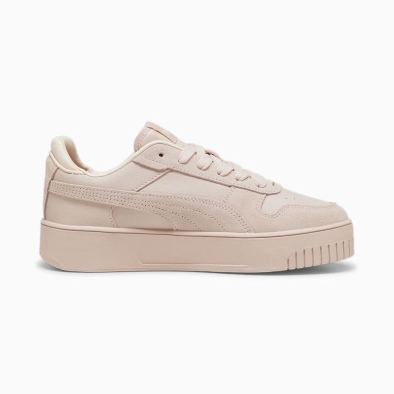 Puma | Women's Carina Street SD Sneakers - Rose Quartz-Rose Quartz-Gold