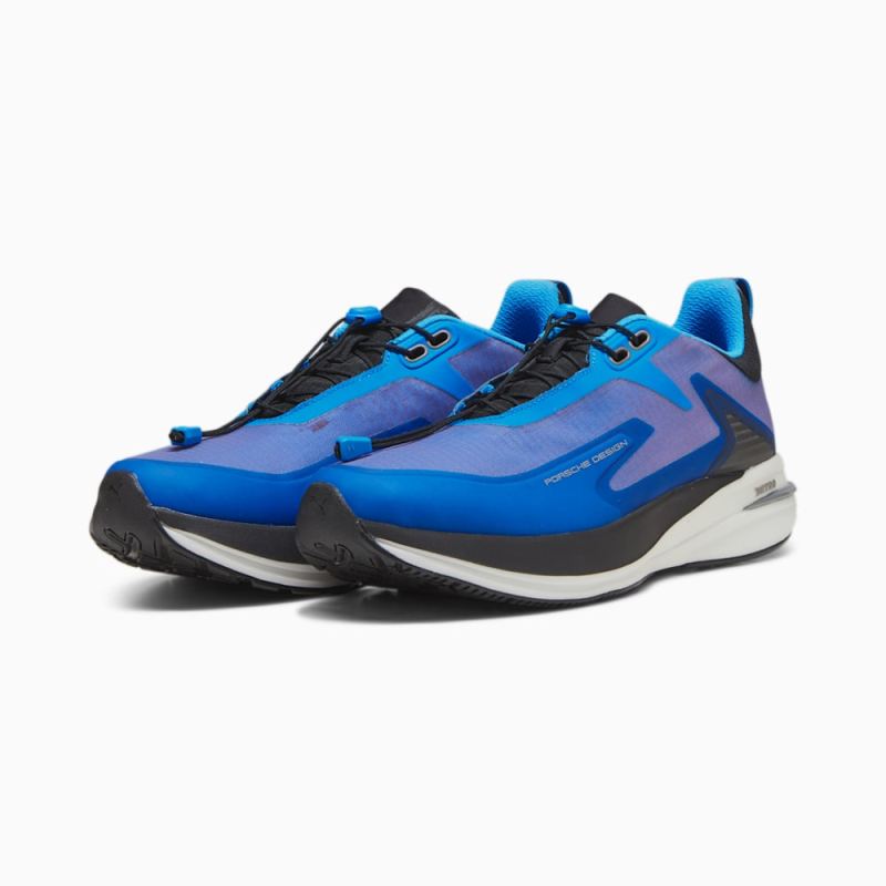 Puma | Men's Porsche Design NITRO Runner II Running Shoes - Ultra Blue-Jet Black