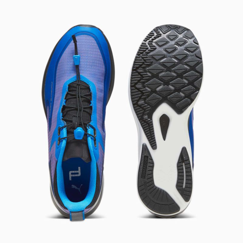 Puma | Men's Porsche Design NITRO Runner II Running Shoes - Ultra Blue-Jet Black