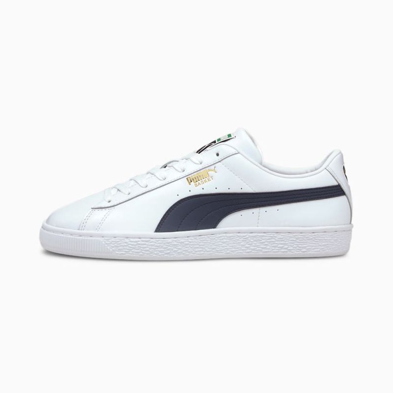 Puma | Men's Basket Classic XXI Sneakers - White-Peacoat