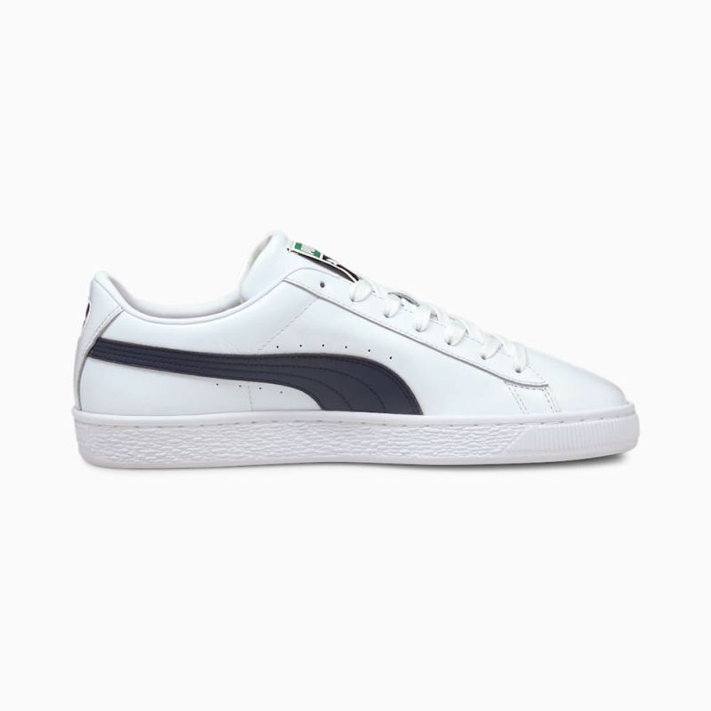 Puma | Men's Basket Classic XXI Sneakers - White-Peacoat