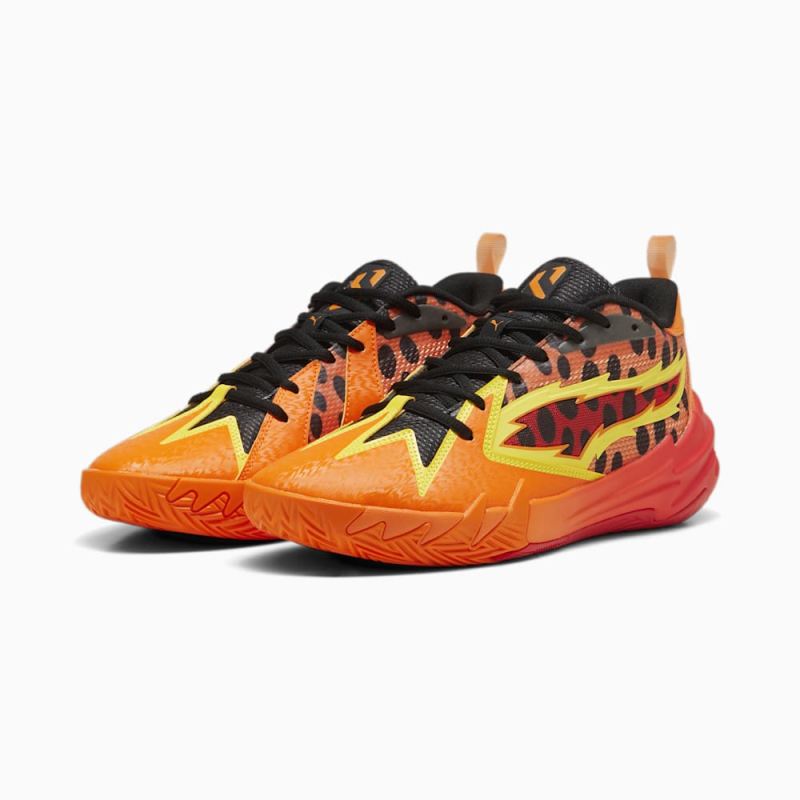 Puma | Men's HOOPS x CHEETOS Scoot Zeros Basketball Shoes - For All Time Red-Rickie Orange-Yellow Blaze-Black