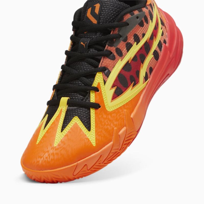 Puma | Men's HOOPS x CHEETOS Scoot Zeros Basketball Shoes - For All Time Red-Rickie Orange-Yellow Blaze-Black