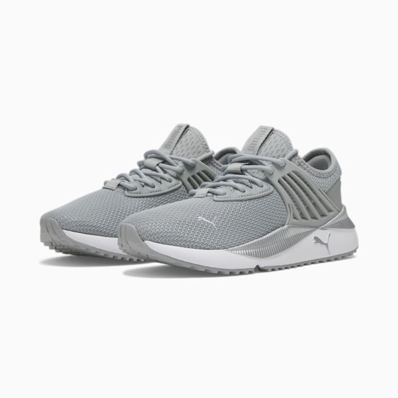 Puma | Women's Pacer Future Sneakers - Cool Mid Gray-Cool Mid Gray-Silver