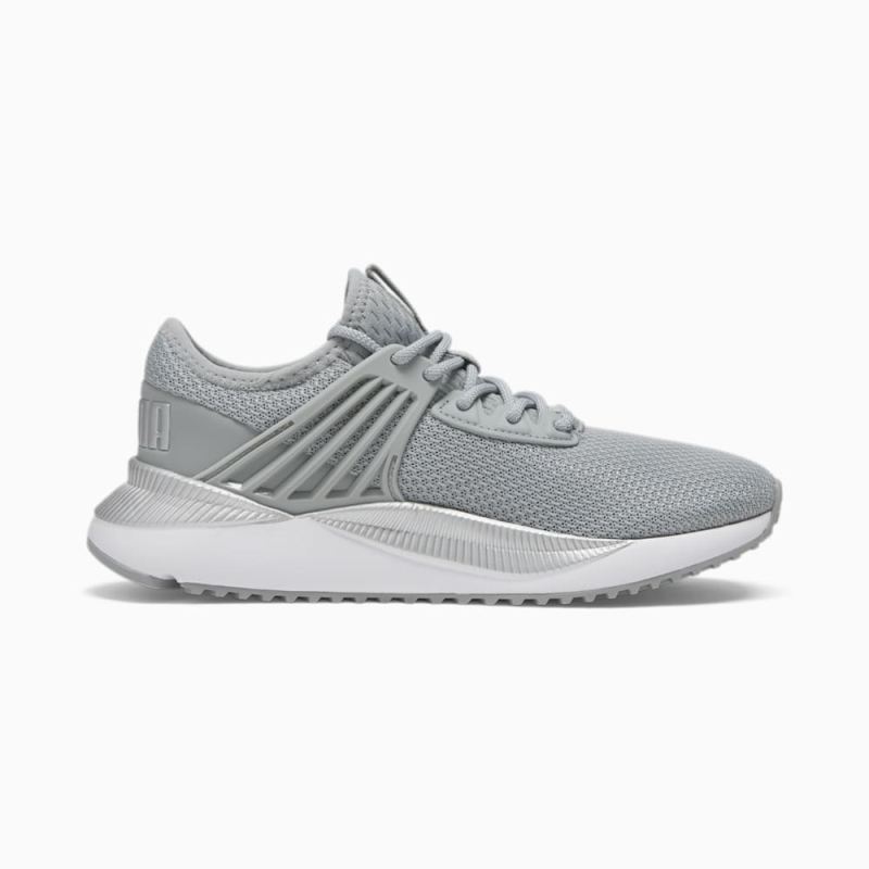 Puma | Women's Pacer Future Sneakers - Cool Mid Gray-Cool Mid Gray-Silver