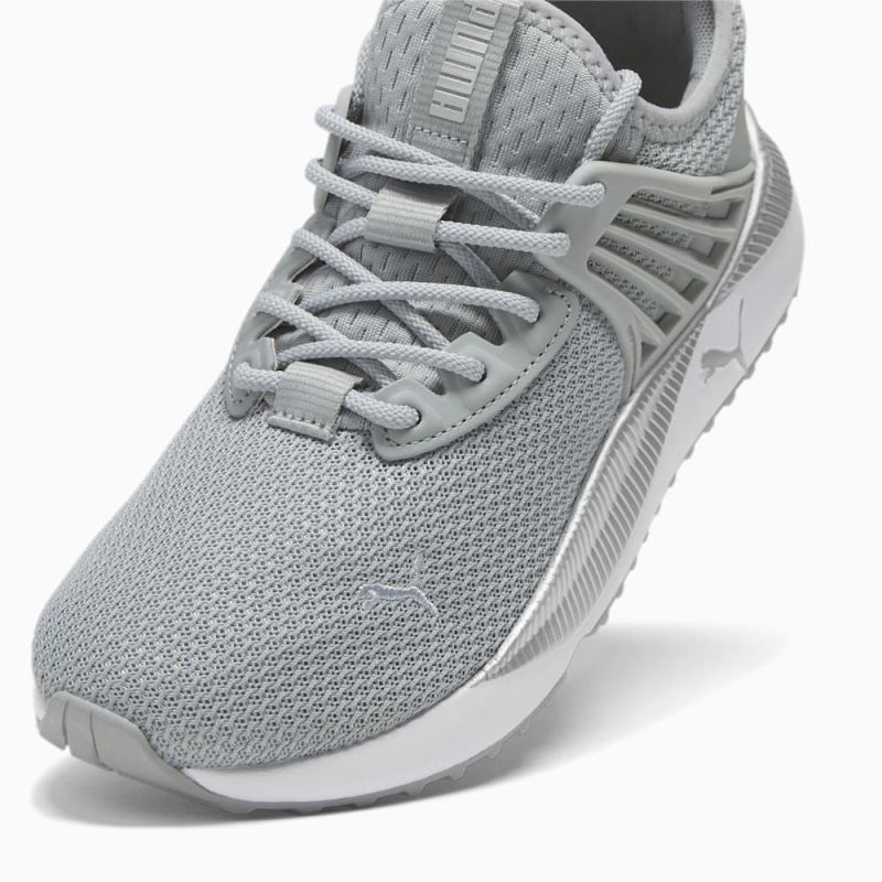 Puma | Women's Pacer Future Sneakers - Cool Mid Gray-Cool Mid Gray-Silver