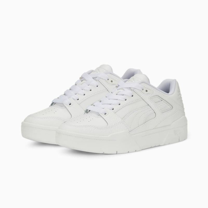 Puma | Boys Slipstream Leather Sneakers Big Kids - White-White