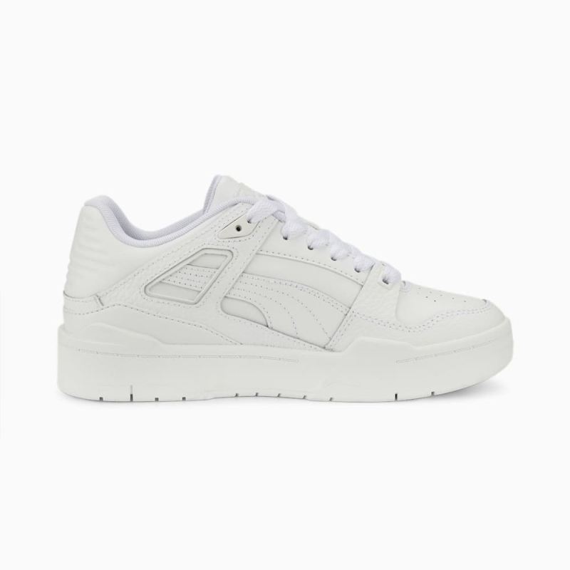 Puma | Boys Slipstream Leather Sneakers Big Kids - White-White